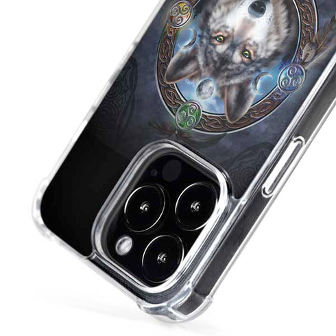 Celtic Wolf Guide by Brigid Ashwood iPhone 16 Pro MagSafe Case